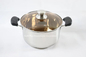 18cm Stainless Steel Cooking Pot With Compound Bottom Bakelite Ear